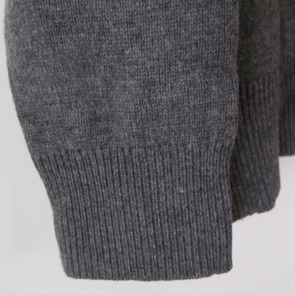 Kate Spade Winking Face Heather Grey Pullover Sweater, XL - Picture 4 of 11